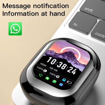 🎧Slide-Touch Bluetooth-hodesett med AI-oversettelse