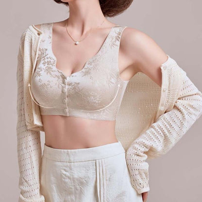 BH med avlastende jacquardlukking foran