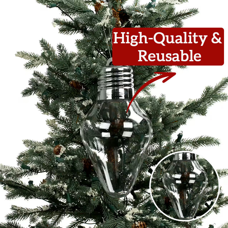 💡DIY dekorasjoner med lyspærer i plast