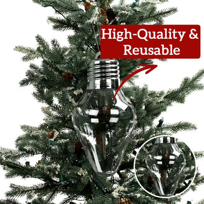 💡DIY dekorasjoner med lyspærer i plast