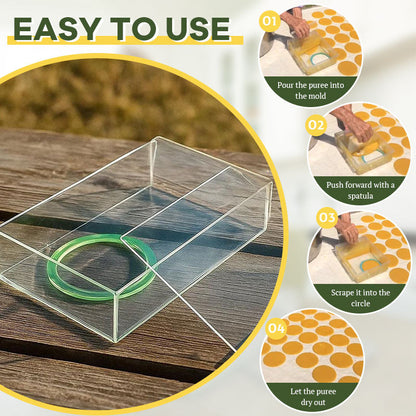 Multifunksjonell rund matform for tørking og baking