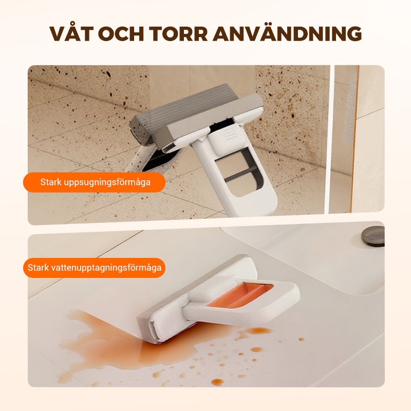 🧹✨Mini tragbarer selbstauswringender Wischmopp