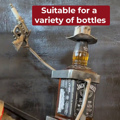 Skull Coke og vinflaskestativ