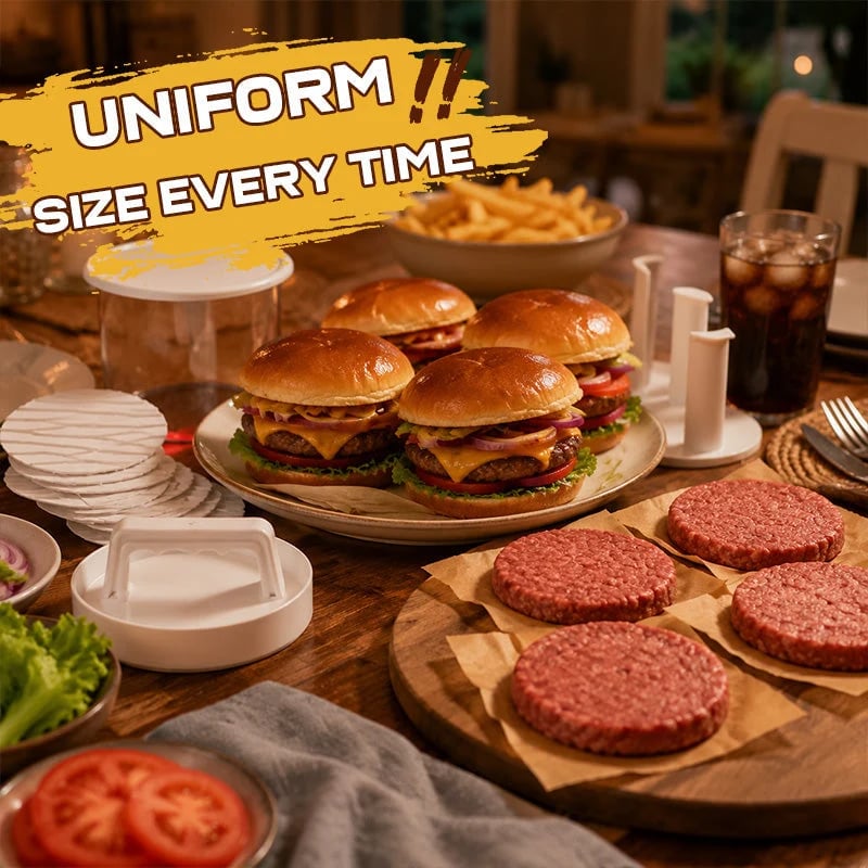 🍔 Burgerformer für einfache hausgemachte Burger
