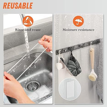 🔥Ryddingssalg✨Ekstra stor dobbeltsidig tape Kraftig avtakbar klar og slitesterk nano-tape