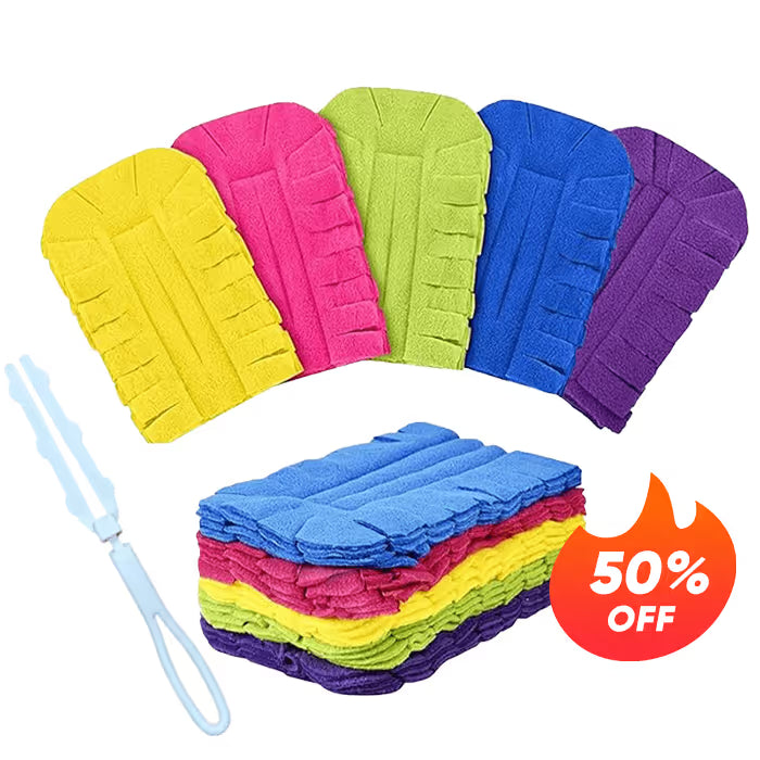 Wiederverwendbarer Chenille-Mikrofaser-Staubwedel