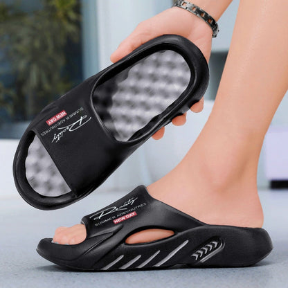 🥳SOMMERVERKAUF🥳💞ÜBER 50.000 VERKAUFT!💥49% RABATT! 🔥Rutschfeste Wolkensandalen mit dicken Sohlen für Herren