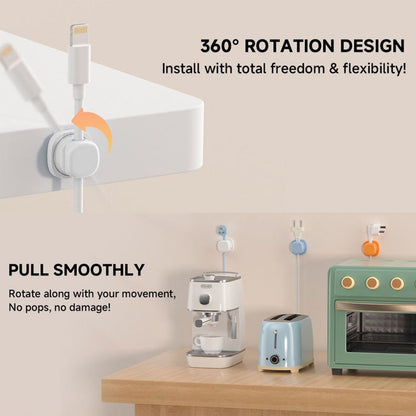 Roterende kabelbehandler