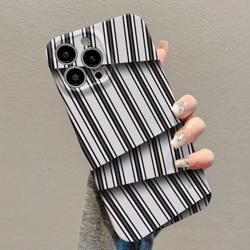 🌈Fargekontraststripet filmdeksel til mobiltelefonen