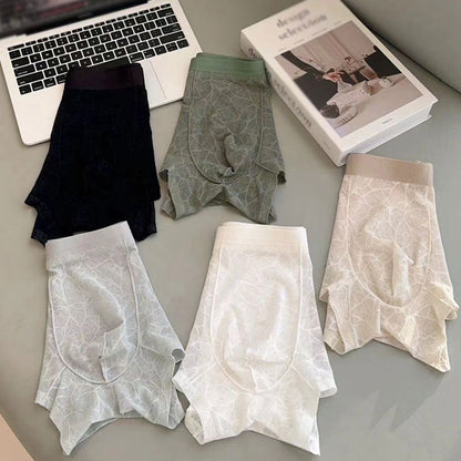 🔥 Sexy herreboksere i blonder og issilke