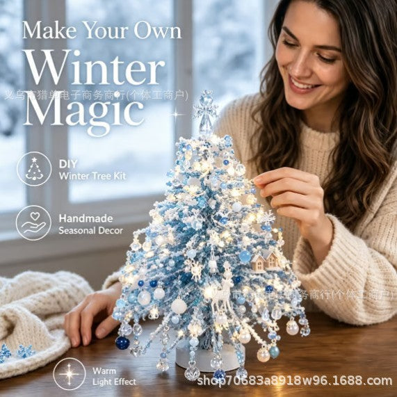 🎄DIY Weihnachtsbaum-Perlen-Set – 🎅Gestalte deine eigene glitzernde Weihnachtsdekoration