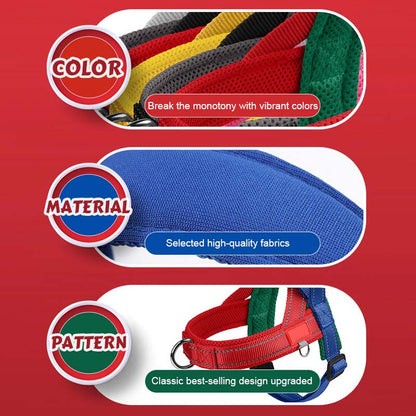 Hundegeschirr + kostenloses Band 1,5 m x 1,0 m