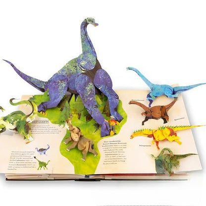 ⏰Spesiell ukentlig kampanje: 60 % rabatt🦖Encyclopedia 3D Prehistoric Dinosaurs📙HARDCOVE