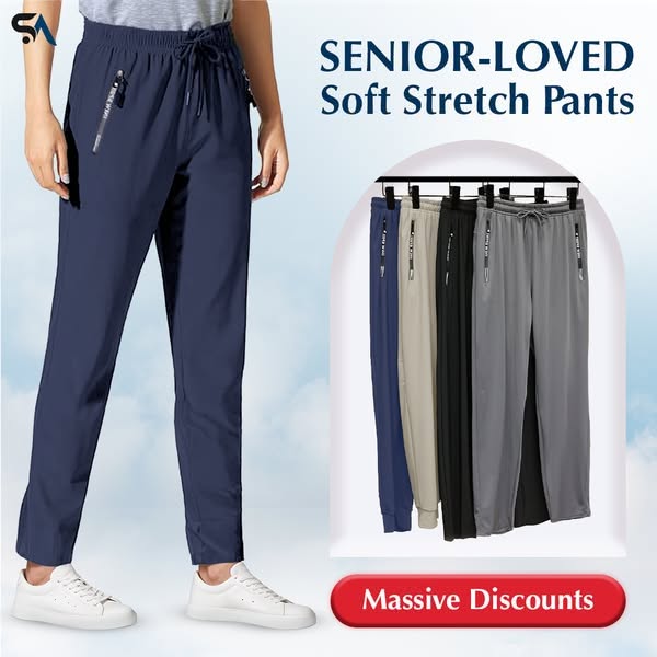 💖💖 LETZTER TAG – 65 % RABATT! 💖🎁 Unisex-Stretchhose – ultraweich und mit perfekter Passform für einen entspannten Look.