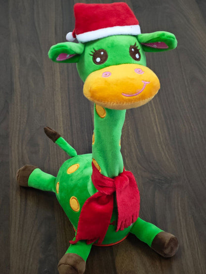 🎉 Den bestselgende musikalske sjiraffleken – synger, danser og gjentar det du sier! 🦒🎵🗣️