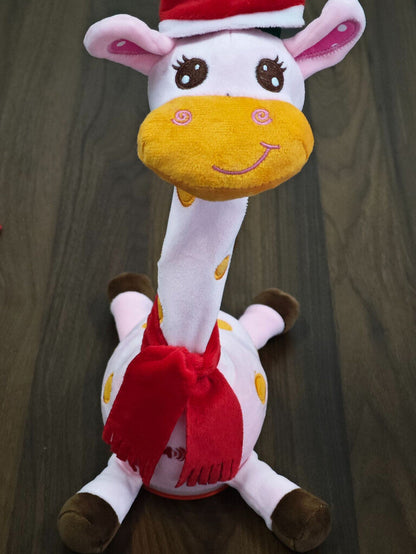 🎉 Den bestselgende musikalske sjiraffleken – synger, danser og gjentar det du sier! 🦒🎵🗣️