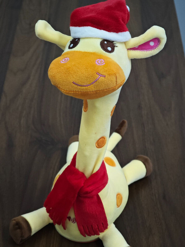 🎉 Den bestselgende musikalske sjiraffleken – synger, danser og gjentar det du sier! 🦒🎵🗣️