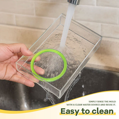 Multifunksjonell rund matform for tørking og baking