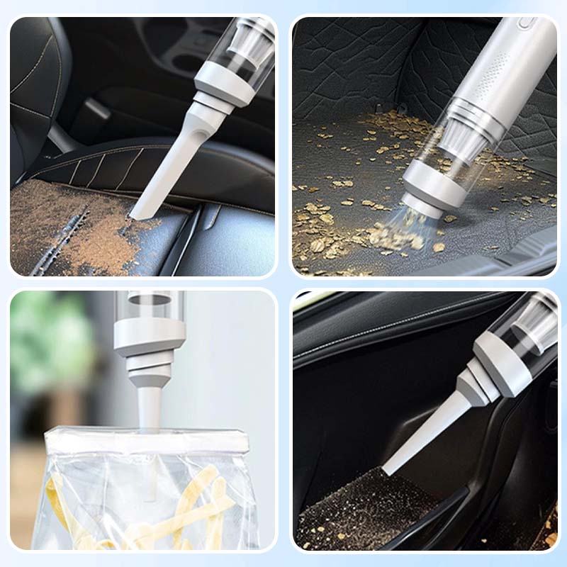 🚗✨Trådløs suge- og blåsebilstøvsuger🌀