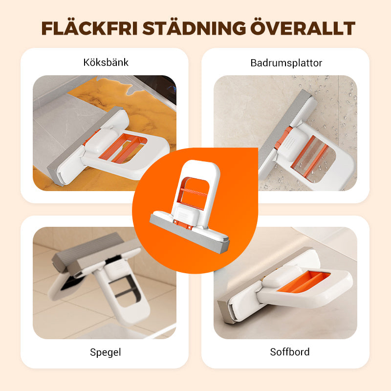 🧹✨Mini tragbarer selbstauswringender Wischmopp
