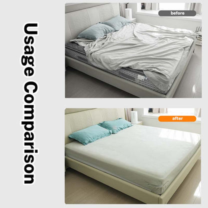 Unsichtbarer Bettlakenverschluss – Damit Ihre Bettwäsche immer wie neu aussieht!