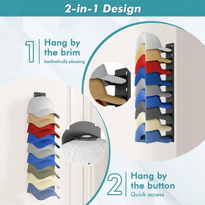 ⏰Tidsbegrenset tilbud: 49 % rabatt🧢Oppbevaringsstativ for baseballcapser