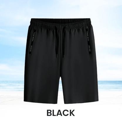 🔥SISTE DAGS SALG 49% RABATT🔥Unisex Ice Silk Hurtigtørkende Stretch Shorts