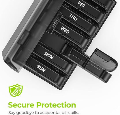 🔥Superdeal! 39 % rabatt! – Bærbar, lett og fuktbestandig pilleeske