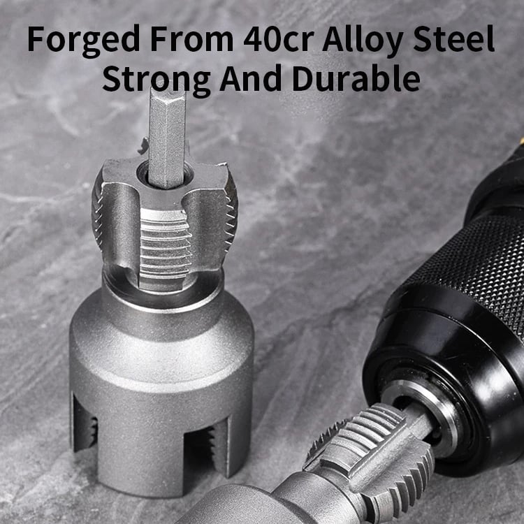 Woyuosn Doppelfunktions-Rohrgewindeschneider für 1/2″ & 3/4″