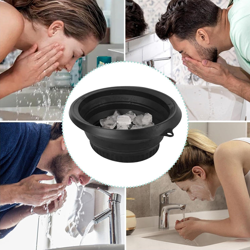 Sammenleggbar silikonservant