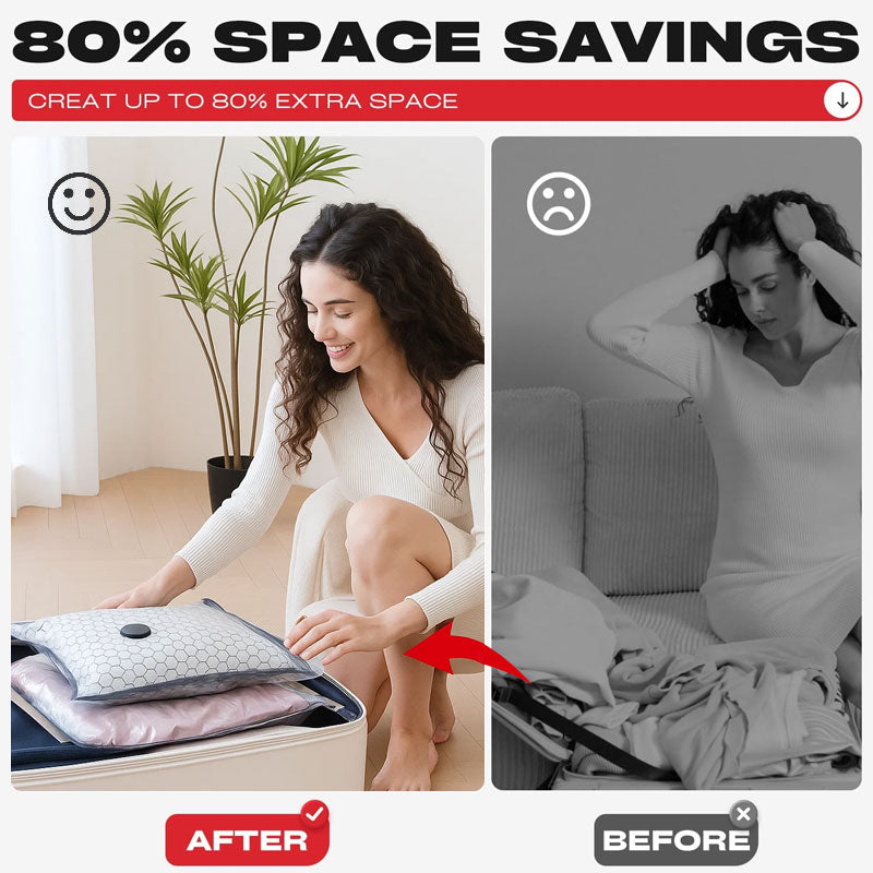 🔥Vakuumoppbevaringspose for reiser