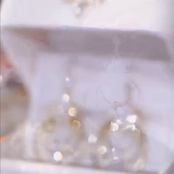 Geometriske flerlags sirkelformede blomsterøredobber