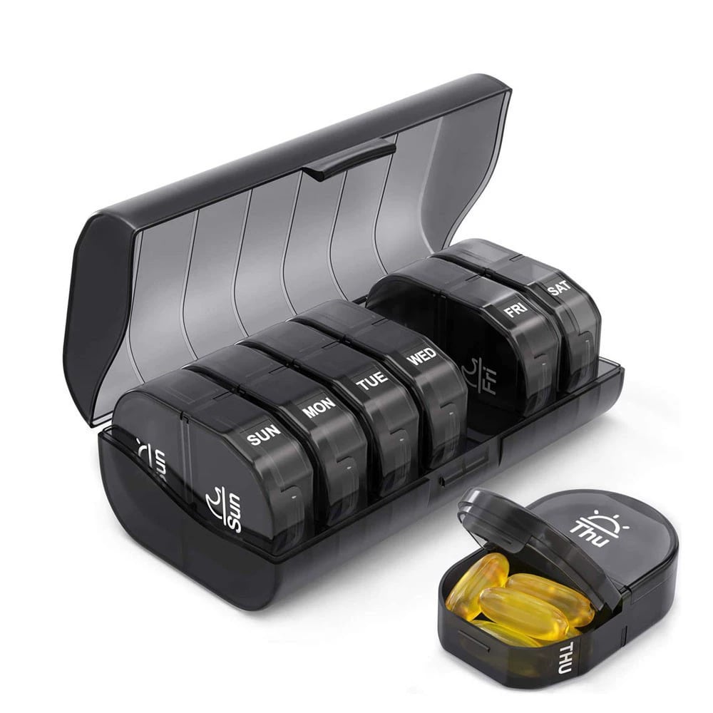 🔥Superdeal! 39 % rabatt! – Bærbar, lett og fuktbestandig pilleeske