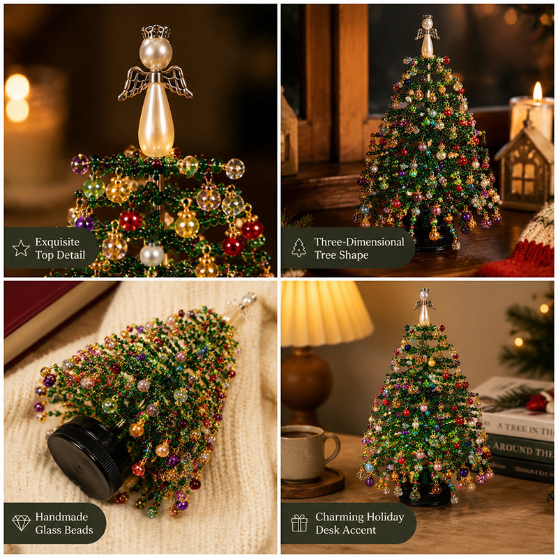 🎄DIY Weihnachtsbaum-Perlen-Set – 🎅Gestalte deine eigene glitzernde Weihnachtsdekoration