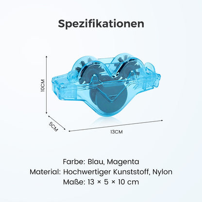 Fahrrad Kettenreiniger für Anhänger – Handfreie Reinigung für Mountainbike und Rennrad