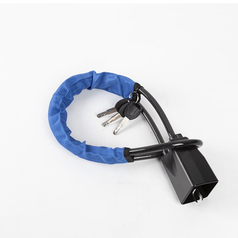 Universell rattlås med sikkerhetsbelteklips (inkluderer 2 nøkler)