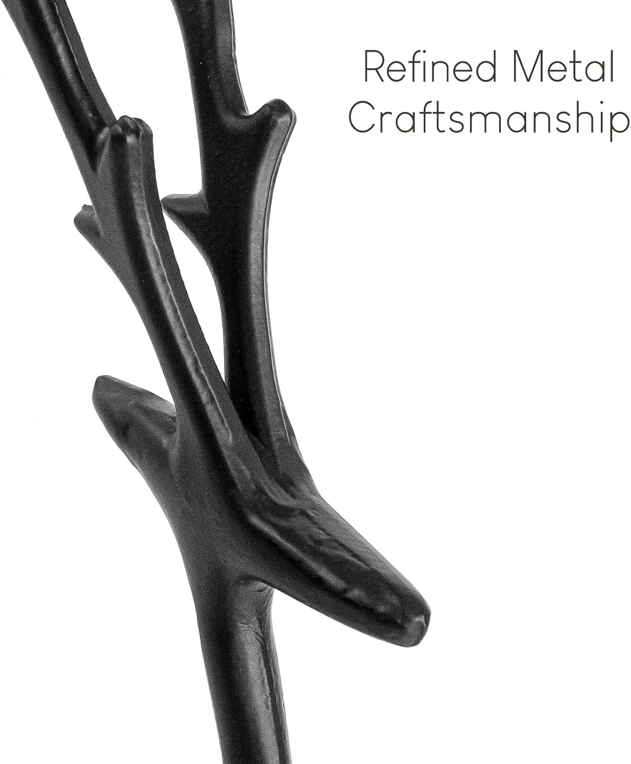 🎅 Julebestselger 🦌 Svart reinsdyrfigur, julepynt