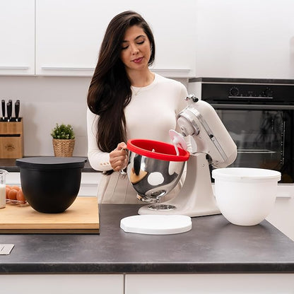 Silikoneinsätze für KitchenAid-Mixer – Mixerzubehör und -bedarf – Keine Ersatzschüsseln mehr nötig