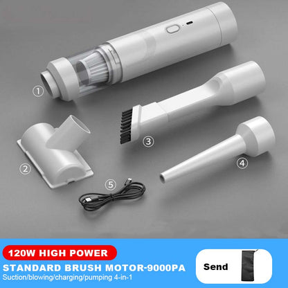 🚗✨Trådløs suge- og blåsebilstøvsuger🌀