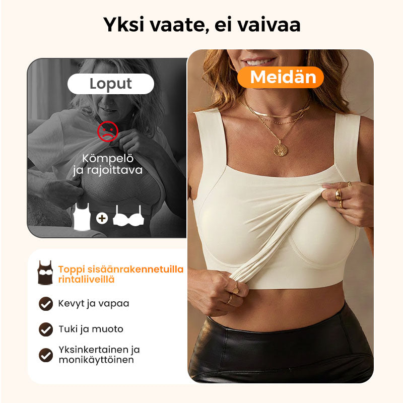 Damen-BH mit U-Ausschnitt – Warm, stützend, bequem und mit dem Gefühl, keinen BH zu tragen