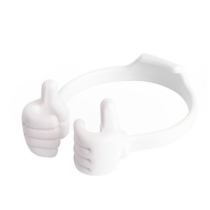 Søt tommelen opp lat telefonholder