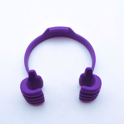 Søt tommelen opp lat telefonholder