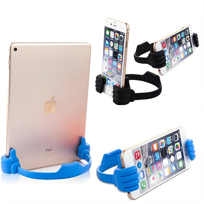 Søt tommelen opp lat telefonholder