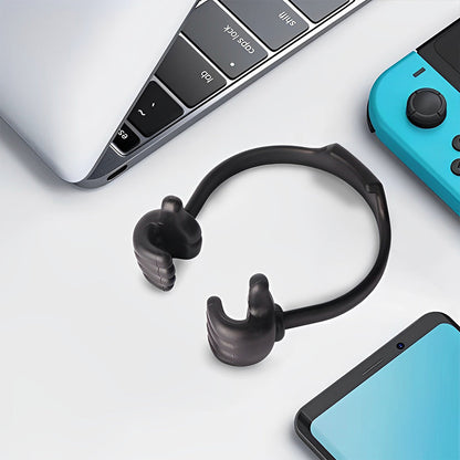 Søt tommelen opp lat telefonholder