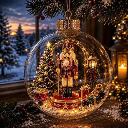 🎄Leuchtende Weihnachts-Diorama-Ornamente – Eine kleine Winterwelt in Ihrer Handfläche👼