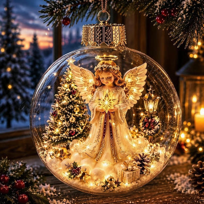🎄Leuchtende Weihnachts-Diorama-Ornamente – Eine kleine Winterwelt in Ihrer Handfläche👼