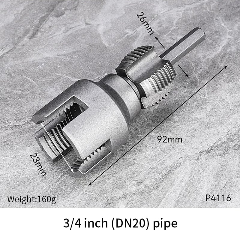 Woyuosn Doppelfunktions-Rohrgewindeschneider für 1/2″ & 3/4″