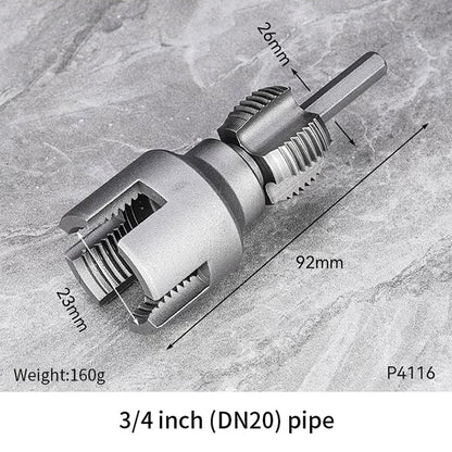 Woyuosn Doppelfunktions-Rohrgewindeschneider für 1/2″ & 3/4″