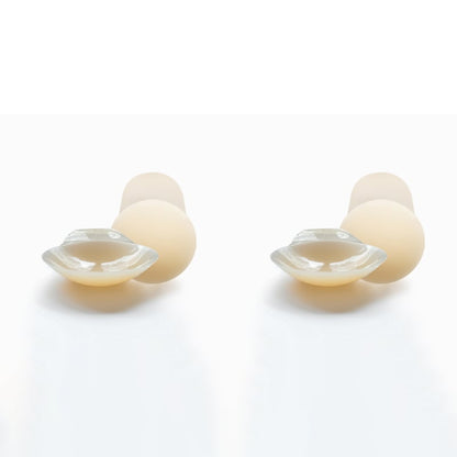 🏆#1 Bestselger🏆 ---- Klebrig, men ikke ekkel! Sømløse løftende brystvortebeskyttere