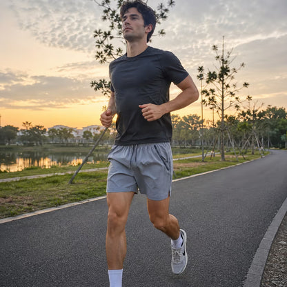 ❄️ Ice Silk Schnelltrocknende Sport-Shorts 4er-Pack – Uneingeschränkter atmungsaktiver Komfort